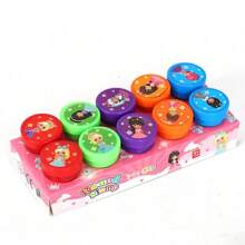 Conjunto De Sellos Para Niños De 10 Piezas, Sello Autoentintado, Juguete Educativo Para Manualidades, Álbum De Recortes, Decoración Y Regalo