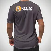 Men T-Shirts - 灰色 - 查看 2