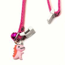 1 pieza Collar ajustable para mascotas con campana y pequeño juguete de dinosaurio, disponible en varios colores, adecuado para gatitos, cachorros y animales pequeños - Multicolor - Ver 3