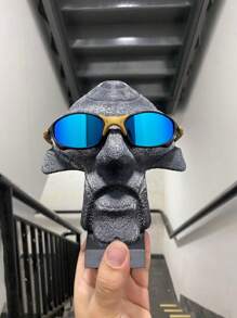 Men Sunglasses - 淺藍色 - 查看 1