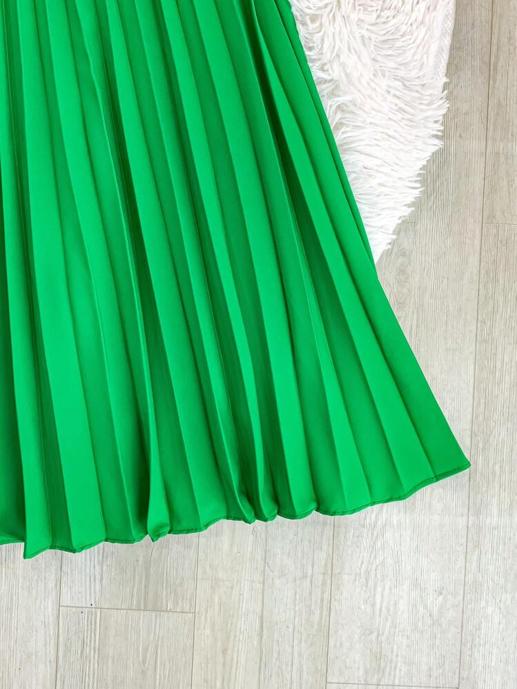 Women Skirts - màu xanh lá - Xem 2