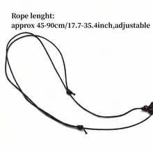 1入時尚仿牛骨Taino陰陽龜刻花吊墜項鍊配飾，男女皆宜 - 鏤空海龜 - 查看 6