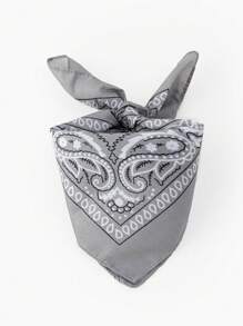 1入組男士經典印花街頭風格戶外運動自行車多功能嘻哈圍巾頭帶頭巾 - 彩色 - 查看 18