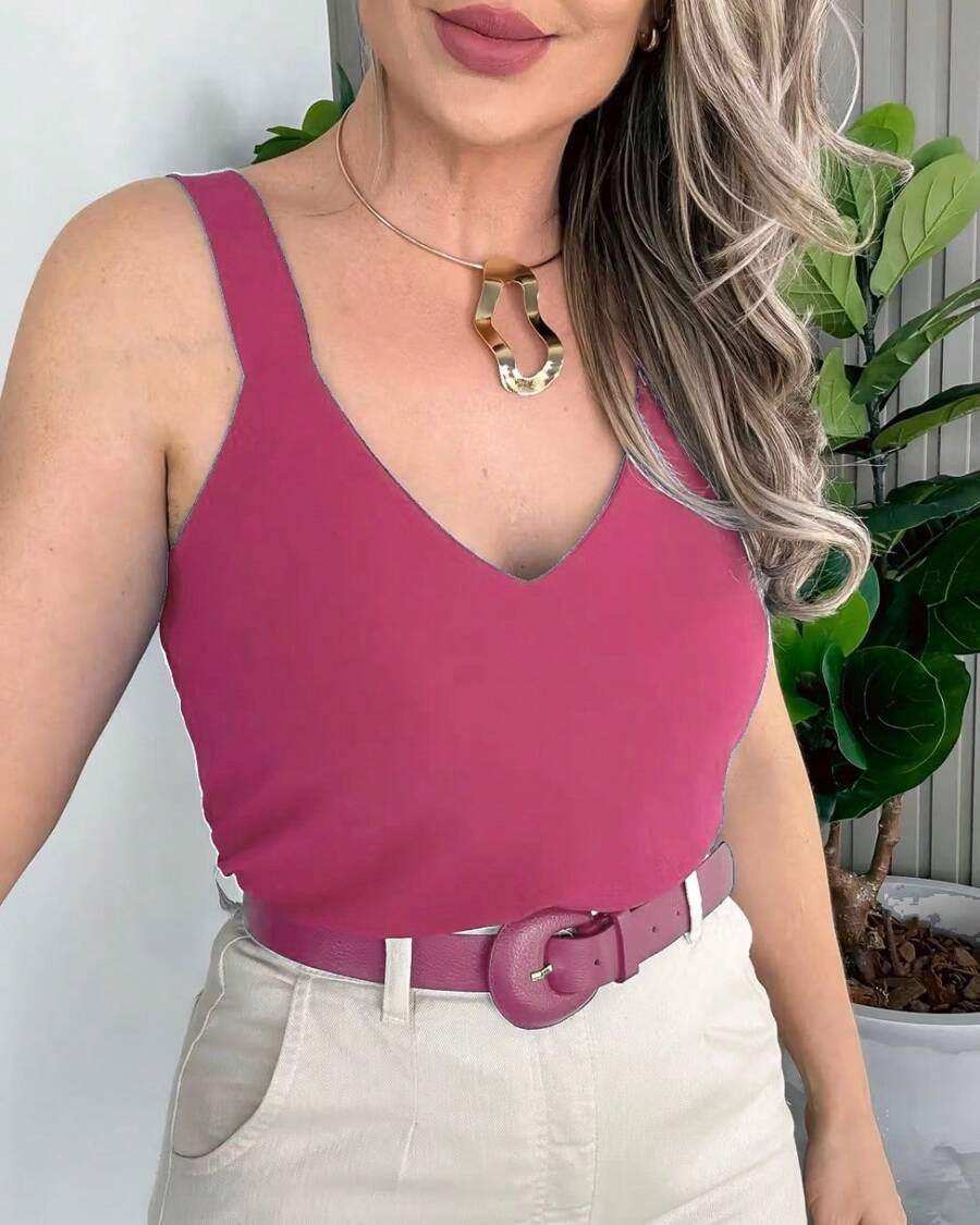Women Tops - Pink - View 1