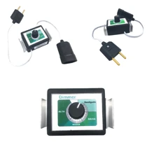 Dimmer regulador de velocidade para esmerilhadeiras lixadeiras dimer (controlador velocidade) até 1000W politriz G650W 720W 820W 920W potenciometro de RPM Bivolt 110V e 220V - Entrada do Brasil (127V) - Visão 2