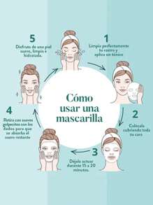 10 Mascarillas Faciales Bioaqua Para El Rostro De Tela Hidratantes Surtidas - Multicolor - Ver 7