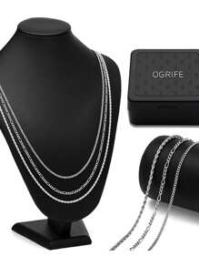 Chain Necklaces - Bạc - Xem 1