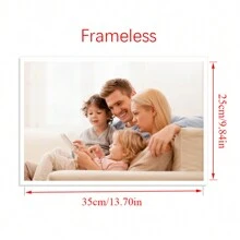 1pc Customized Canvas Wall Art, Available With DIY Wooden Frame Or Frameless Poster, Customizable Photos, Suitable For Family, Loved Ones, Pets, Can Be Hung On Wall For Home, Office, Living Room, Bedroom, Tea Room, Dining Room Decor, Ideal Gift For Birthday, Graduation, Slow Life, Retro, Holiday Calendar - Style 1 - View 16