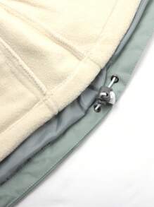 YOMEGO Veste de ski 3 en 1 pour femmes, manteau d'hiver sport à capuche, veste de neige imperméable et coupe-vent, couleur unie, manches longues, avec poches zippées, pour les sports d'hiver