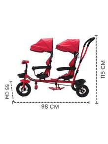Baby Strollers - Red - View 5