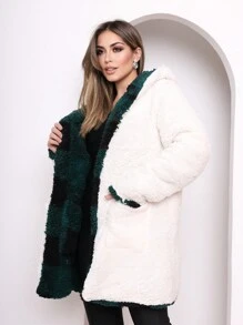 Women Winter Coats - 綠色 - 查看 4