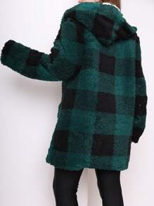 Women Winter Coats - 綠色 - 查看 3