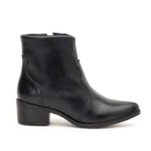 Women Mid-Calf Boots - màu đen - Xem 7