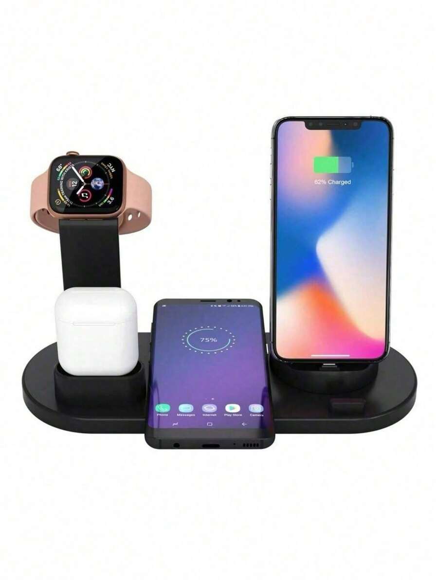 Wireless Charger - Silver - View 1