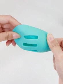 1pc Cosmetic Sponge Dust Cover Cosmetic Egg Silicone Storage Box Travel Puff Storage Box Beauty Sponge Box,Makeup,Cheap,Room Decor,Vanity,Travel,Bedroom,Makeup Accessories,Puff,Makeup Blender,Powder Puff,Makeup Sponge,Cheap,Stocking Stuffers,Makeup,Makeup Tools,Cheap Stuff,Gifts,Gifts For Women,Christmas Gifts - Multicolor - View 5