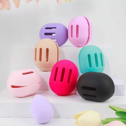 1 hộp đựng bông mút trang điểm có nắp đậy chống bụi, hộp đựng bông mút trang điểm hình trứng bằng silicon, hộp đựng bông mút du lịch, hộp đựng bông mút trang điểm, trang điểm, giá rẻ, trang trí phòng, bàn trang điểm, du lịch, phòng ngủ, phụ kiện trang điểm, bông mút, dụng cụ tán kem nền, bông mút phủ phấn, bông mút trang điểm, giá rẻ, quà tặng Giáng sinh, dụng cụ trang điểm, đồ rẻ tiền, quà tặng, quà tặng cho phụ nữ, quà Giáng sinh, quà tặng khuyến mãi, du lịch, đồ rẻ tiền, đồ dùng cần thiết khi đi du lịch