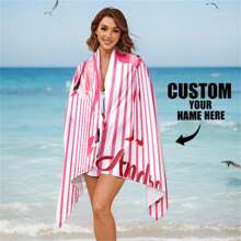 定制沙滩毯/毛巾,个性化姓名沙滩巾,定制文字沙滩巾,成人泳池毛巾,儿童浴巾,度假礼物,沙滩,冲浪,沙滩巾,结婚纪念礼物,情人节/生日礼物,朋友/情侣/家人/宠物姓名,周年纪念礼物,成人泳池毛巾,度假礼物,沙滩巾,婚礼用品,汽车配件,复活节,夏季旅行,夏季必备品,沙滩,泳池,洗浴用品 - 彩色 - 查看 6