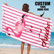 定制沙滩毯/毛巾,个性化姓名沙滩巾,定制文字沙滩巾,成人泳池毛巾,儿童浴巾,度假礼物,沙滩,冲浪,沙滩巾,结婚纪念礼物,情人节/生日礼物,朋友/情侣/家人/宠物姓名,周年纪念礼物,成人泳池毛巾,度假礼物,沙滩巾,婚礼用品,汽车配件,复活节,夏季旅行,夏季必备品,沙滩,泳池,洗浴用品 - 彩色 - 查看 9