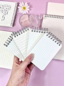 80 Sheets/Notebook B5 High School Students' Simple Coil Notebook Portable English Learning Notebook - Multicolor - View 8