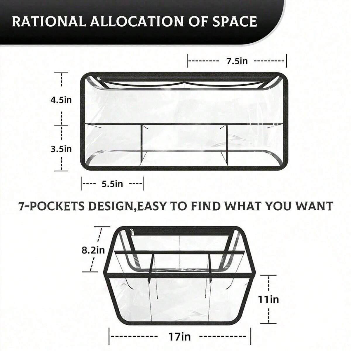 Clear Beach Bag Organizer Original Accessories For , PVC Waterproof