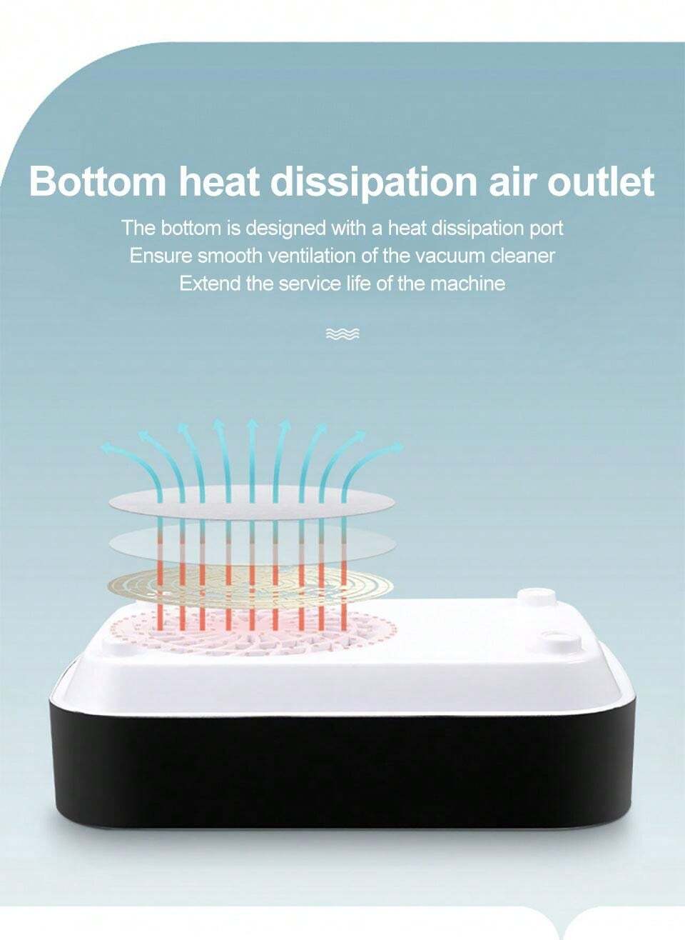 Nail Dust Collector Powerful Nail Vacuum Dust Collection With Reusable