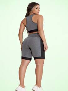 Women Sports Sets - Xám - Xem 2