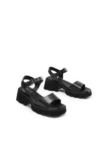 Women Platform Summer Sandals, Stylish Open Toe Heeled Sandals For Summer/Spring