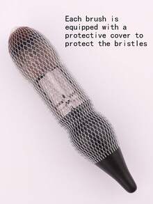 1 件葫芦形散粉刷，黑色 - 黑色 - 查看 5