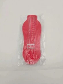 1 pieza Dispositivo de medición de pie de plástico de color aleatorio para niños
