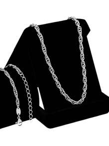 Men'S Necklace Sets - Bạc - Xem 1