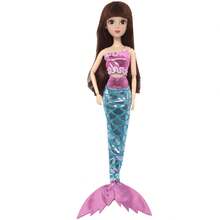 30cm New Mermaid Doll Clothing With Soft Fabric And Hook And Loop, Suitable For Girls' Dress-Up Games, Random Color (Doll Not Included) - Multicolor - View 13