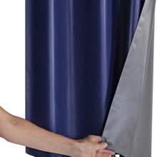 Blackout Curtains & Shades - Navy Blue - View 4