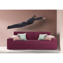 Eysa Elastic Wing Chair Cover Jacquard Fabric Extra Soft Touch - Wing Chair Cover With Elastic Band For Perfect Fit - 100% Made In Spain Armchair Cover - màu xanh lá - Xem 2