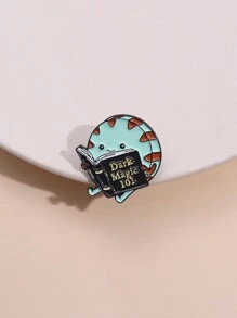 1 Ghim cài áo hình nhân vật hoạt hình dễ thương Dark Magic 101, phụ kiện trang trí hàng ngày trên quần áo và túi xách, thích hợp cho nam và nữ - sách - Xem 7