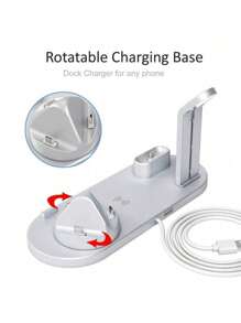 Wireless Charger - Silver - View 3