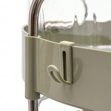 LOYALHEARTDY 4-Tier Plastic Drawer Organizer, 4-Drawer Storage Box, Plastic Storage Cabinet With Universal Wheel  2-Color Could Chooose - 綠色 - 查看 10