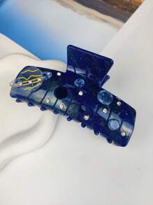 Kẹp tóc hình ngôi sao và mặt trăng lớn, kẹp tóc hình hành tinh không gian mát mẻ, thanh lịch và thiết thực, phụ kiện giữ tóc chắc chắn, thủ công, kẹp tóc hình phù thủy, kẹp tóc, kẹp tóc thu đông cho trang phục đi nghỉ của phụ nữ - sao trăng - Xem 10