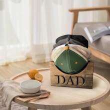 Wooden Hat Stand, Desktop Hat Display Rack, Portable Hat Storage Stand, Baseball Cap Rack