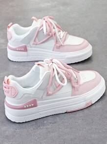 Giày thể thao nữ ngoài trời, Giày thể thao hợp thời trang, Giày trượt patin cho học sinh, Giày màu hồng, Giày thể thao nữ, Giày công sở, Giày thể thao ngoài trời nữ, Giày tập yoga, Giày dự tiệc nữ, Halloween - Hồng - Xem 1