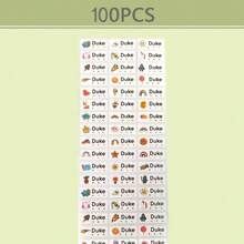 100pcs Custom Name Stickers For School Stationery, Various Cartoon Animal Labels, Waterproof Personalized Labels - Multicolor - View 16