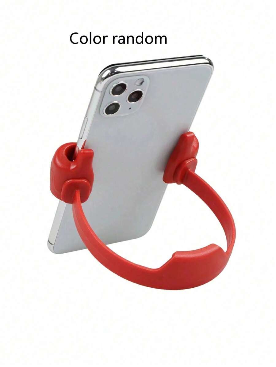 1 giá đỡ ngón tay cái màu ngẫu nhiên, giá đỡ máy tính bảng để bàn di động, giá đỡ điện thoại trượt - Nhiều màu - Xem 1