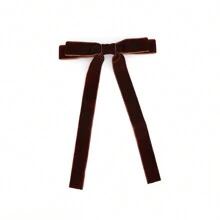 Accesorios para el cabello hechos a mano con lazo de cinta de terciopelo y clip de cocodrilo, decoración para el cabello de niñas, regalos del Día de San Valentín, Pinzas para el cabello, Pasadores, Pinzas para el cabello, Artículos escolares