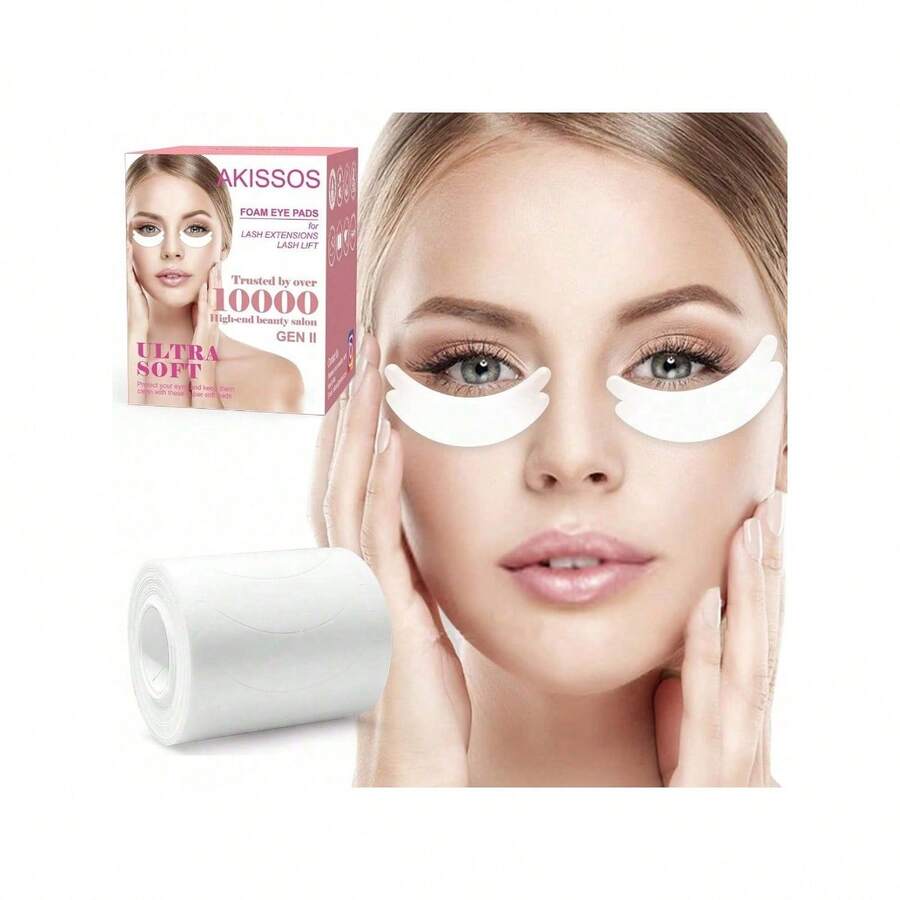 110 Miếng 1 Cuộn Miếng Bọt Mắt Miếng Bọt Mắt Cho Mi Nối Mi Miếng Bọt Mắt Băng Miếng Bọt Mắt Cho Mi Nối Mi Kỹ Thuật Nâng Mi - trắng - Xem 1