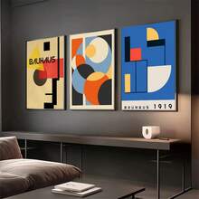 1pcMid Century Bauhaus Cổ Điển Áp Phích Phim Chất Lượng HD Poster Dán Tường Nghệ Thuật Tranh Học Bắc Âu Trang Trí Nhà-Unframed - Nhiều màu - Xem 1