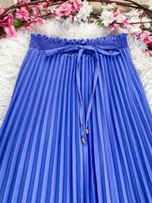 Women Skirts - Baby Blue - View 2