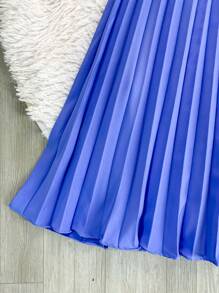 Women Skirts - Baby Blue - View 3