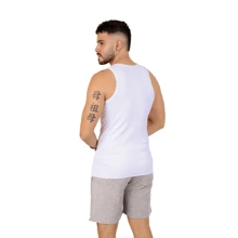 Men Tank Tops - trắng - Xem 2