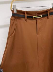 Women Skirts - màu nâu - Xem 8