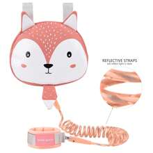 Bebamour Animal Toddler Backpack With Reins Mini Bag With Safety Leash For Children Portable Backpack Rucksack With Safety Harness For Boys And Girls, Orange - Burnt Orange - View 9