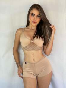 Charme Dela's Women Thongs - Màu be - Xem 1